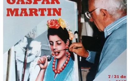El próximo lunes, inauguración de una exposición-homenaje a Gaspar Martín