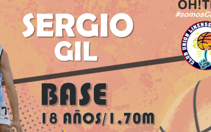 El base linense Sergio Gil, nuevo jugador del Oh!tels ULB  se incorpora al primer equipo del club tras su paso por los equipos de cantera de la entidad