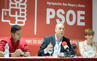 Ruiz Boix anuncia su candidatura para la reelección como secretario general del PSOE de San Roque
