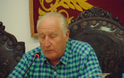 José Antonio Mérida, del CAI Club, dice que Helenio Lucas Fernández tiene «desvergüenza política»