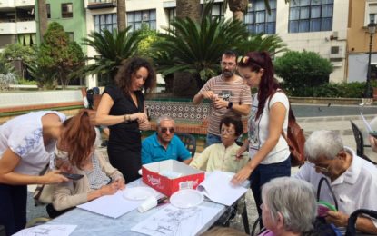 Cultura colabora con Asansull en el I Encuentro de Pintura Rápida para Mayores