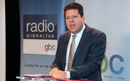 La televisión de Gibraltar, la GBC, se trasladará a nuevas instalaciones, según anunció Fabian Picardo