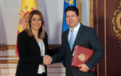 La Presidenta de la Junta de Andalucía visita el Ayuntamiento