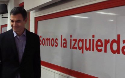 El secretario general del PSOE, Pedro Sánchez, estará mañana en La Línea