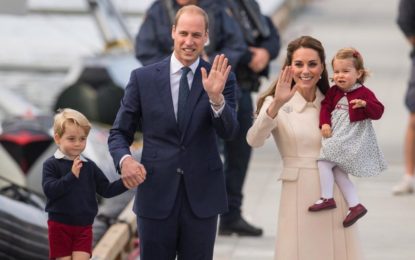 El Gobernador de Gibraltar transmite su felicitación a los Duques de Cambridge por el nacimiento del tercer hijo que se celebrará con una salva de 21 cañonazos mañana