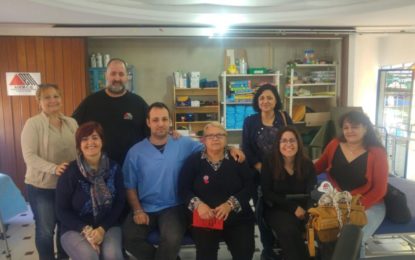 La Secretaria Ejecutiva de Participación Ciudadana, ONGs y Políticas al Desarrollo de la Comisión Ejecutiva del PSOE, se reunió días pasados con la Asociación de Esclerosis Múltiple del Campo de Gibraltar