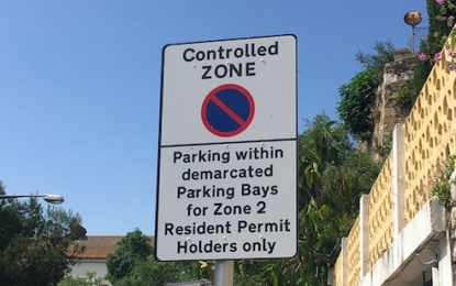 Pequeñas modificaciones en el esquema de estacionamiento de la Zona 2 en Gibraltar