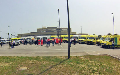 El equipo de emergencias 061 de Campo de Gibraltar cumple su primera semana en la nueva base del hospital de La Línea