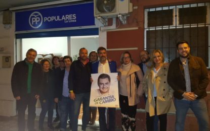 El PP arrancó anoche su campaña electoral para las elecciones andaluzas