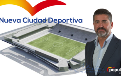 Juan Pablo Arriaga presenta un ambicioso proyecto de reordenación de la Ciudad Deportiva y la creación de un centro recreativo y de ocio