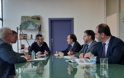 El presidente de la Autoridad Portuaria realiza su primera visita formal al alcalde de La Línea