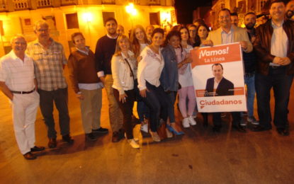 Ciudadanos arrancó su campaña electoral en la Plaza de la Iglesia