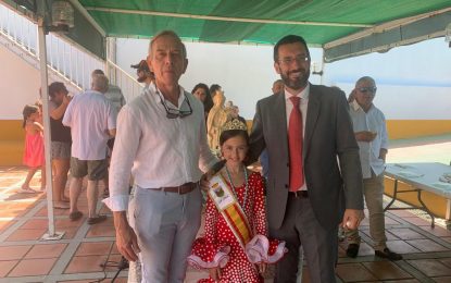 El Real Club Naútico también celebró la Virgen del Carmen con el rescate de la estatua del fondo del mar, asistiendo la reina infantil, Gema Jiménez