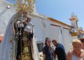 Mantenimiento Urbano acomete trabajos de mejoras en el entorno de la iglesia de la Virgen del Carmen
