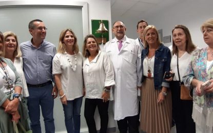 El Hospital de La Línea se une a la iniciativa ‘La Campana de los sueños’ para celebrar la superación del cáncer