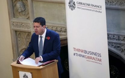 El Ministro Principal representará a Gibraltar en la conferencia del 10º Aniversario del Foro Global de la OCDE sobre fiscalidad y transparencia
