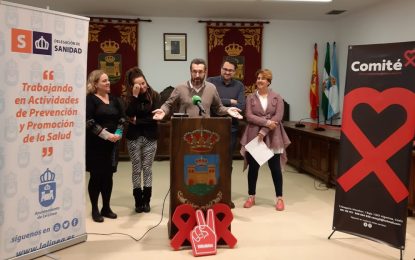 El Ayuntamiento de La Línea conmemora el Día Mundial contra el Sida con la lectura de un manifiesto