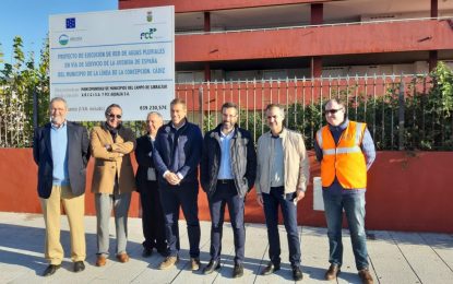 La nueva infraestructura de evacuación de aguas pluviales en la avenida de España supone una inversión de 639.000 euros de Arcgisa