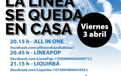 Juventud promueve el concierto on line de las bandas linenses All in one, Líneapop y Liquirbá
