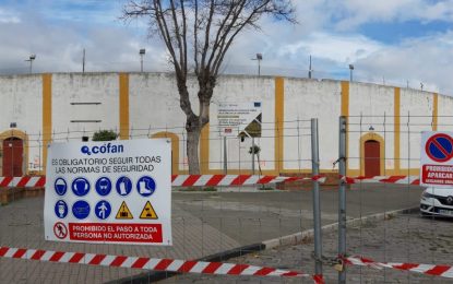 Urbanismo confirma la paralización de los trabajos de rehabilitación de la Plaza de Toros