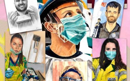 El Servicio Cultural de Gibraltar homenajea a los trabajadores de la pandemia mediante una exposición de retratos