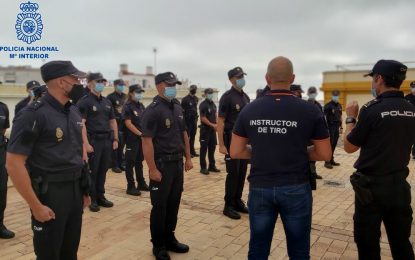 La Policía Nacional incorpora en La Línea 40 policías en prácticas  para completar su periodo de acceso a la escala básica