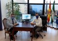 El alcalde recibe a Juan José Sanz, nuevo delegado del Ministerio de Asuntos Exteriores  en el Campo de Gibraltar