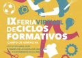 Educación solicita colaboración a institutos de la comarca y organismos colaboradores para celebrar la IV Feria de Ciclos Formativos de carácter virtual