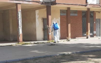 Los trabajos de desinfección se han desarrollado en la zona de La Atunara