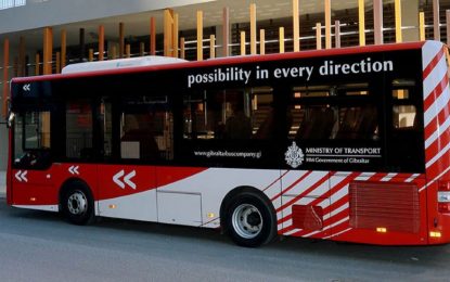 Continuando con el retorno a la normalidad, los autobuses de Gibraltar operarán al 100% de capacidad