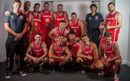 Un policía de Gibraltar debuta en el equipo nacional de baloncesto contra Malta en el Campeonato FIBA Países Pequeños