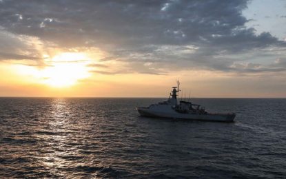Tras participar en ejercicios de la OTAN, el HMS Trent recala en su base de Gibraltar