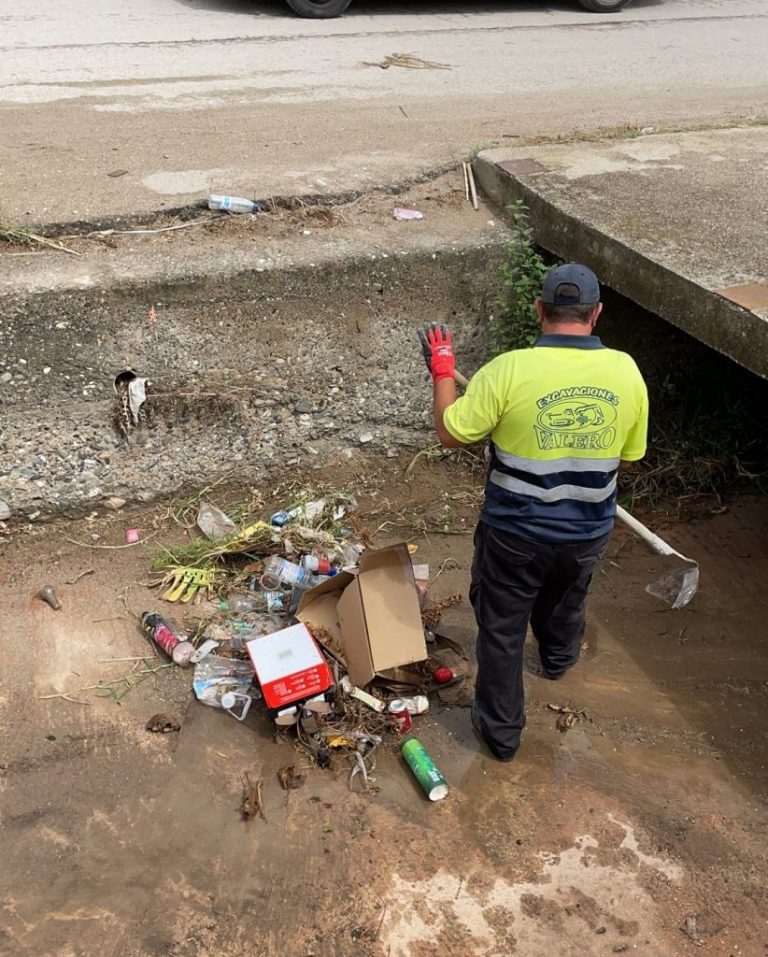Raquel Ñeco supervisa la limpieza de arroyos y canales del Zabal para ...