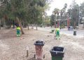 Parques y Jardines acomete la reforma de toda la jardinería de las rotondas de la avenida del Ejército