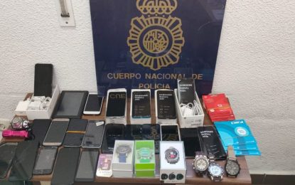 La Policía Nacional detiene al autor de varios robos con fuerza perpetrados en establecimientos de La Línea de la Concepción