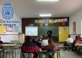 La Policía Nacional inicia de forma presencial las charlas ofertadas los centros educativos de La Línea de la Concepción