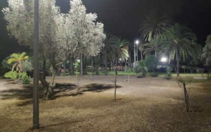 El Ayuntamiento incorpora nuevas luminarias en el parque Princesa Sofía