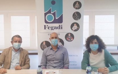 Raquel Ñeco agradece a Fegadi la concesión al Ayuntamiento del galardón a la Accesibilidad Universal