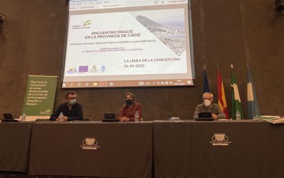 La delegación territorial de Políticas Sociales reúne en La Línea a entidades privadas y técnicos municipales de la ERACIS del Campo de Gibraltar