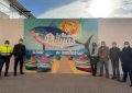 Inaugurado en la delegación de Playas un ‘mural para la convivencia’ realizado por participantes en el Plan local de intervención en Zonas Desfavorecidas