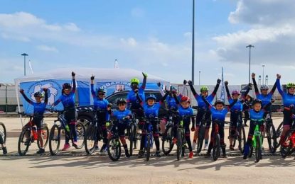 La escuela de Ciclismo MTB Los Enmonaos participó en Algeciras en su primera prueba