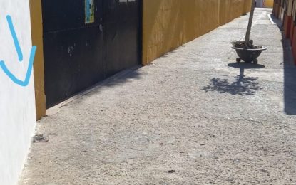 Vecinos se quejan de la falta de papeleras en la Calle Argensola de La Línea