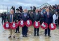 Steven Linares, Ministro de Vivienda de Gibraltar, participa en la conmemoración del 40 aniversario en las Islas Falkland