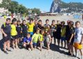 Más de 100 niños participaron en el evento de fútbol playa que dio inició a las actividades del Verano Deportivo