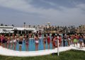 Más de mil escolares han participado en las actividades de la piscina exterior del complejo deportivo Asansull
