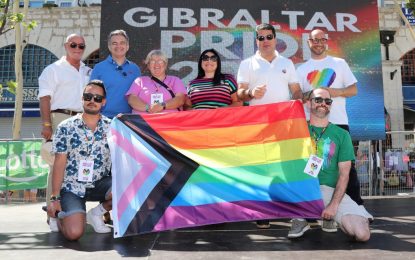 Gibraltar celebró ayer el Día del Orgullo