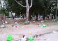 Unidas Podemos La Línea acusa al Ayuntamiento de ser responsable por los graves daños causados al Parque Princesa Sofía durante la Feria de La Línea y vuelven a exigir el cierre perimetral del parque como única solución