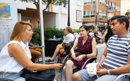 Zuleica Molina conoció la ‘biblioteca humana’ del proyecto  Migrantes en Igualdad desarrollado por la Fundación Márgenes y Vínculos