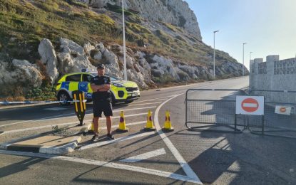 Progresos en la lucha contra el incendio del túnel en Gibraltar