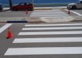 Movilidad Urbana confirma la finalización de los trabajos de pintado y reposición de señales en el paseo marítimo